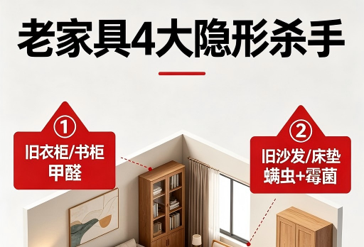 别让旧家具成为家人的“慢性毒药”